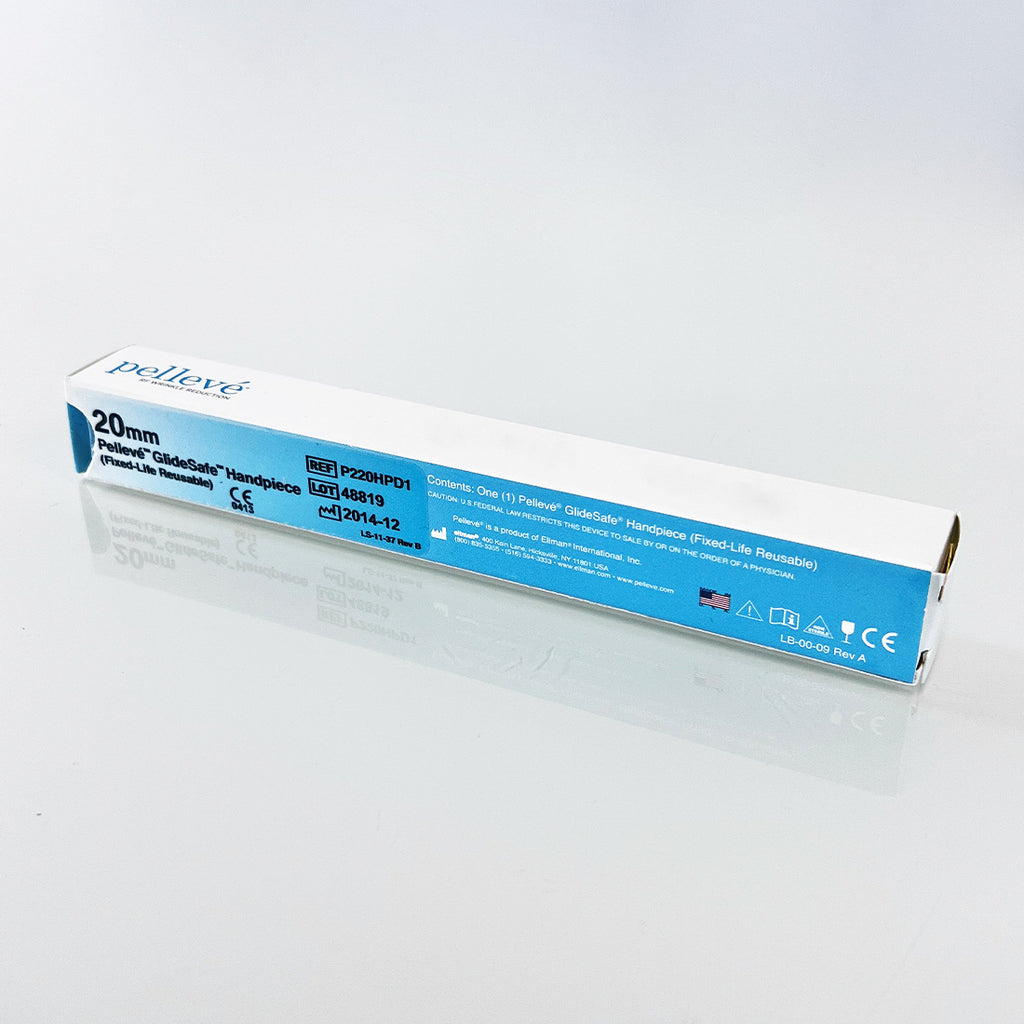 Cynosure Ellman Pelleve GlideSafe Handpiece 20mm P220HPD1 Open Box