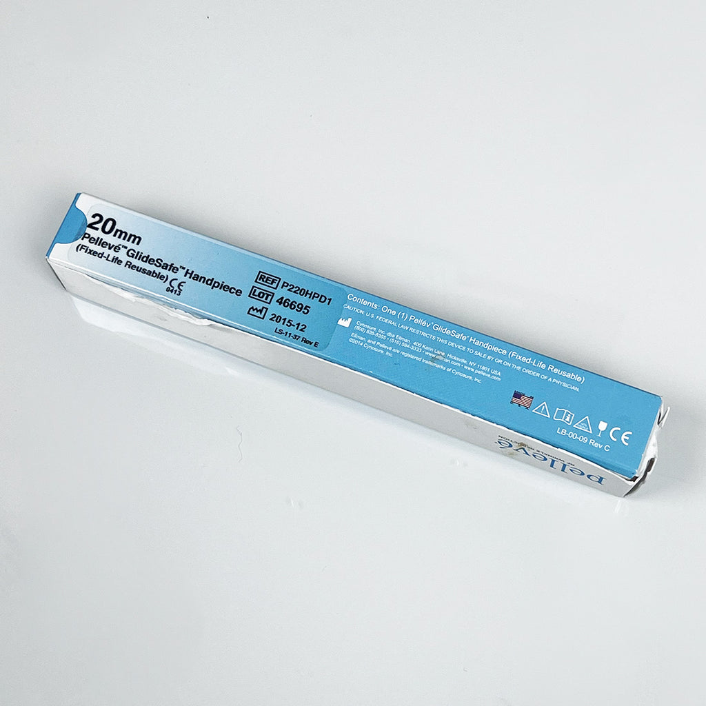 Cynosure Ellman Pelleve GlideSafe RF Fixed-Life Handpiece 20mm P220HPD1 12/2015