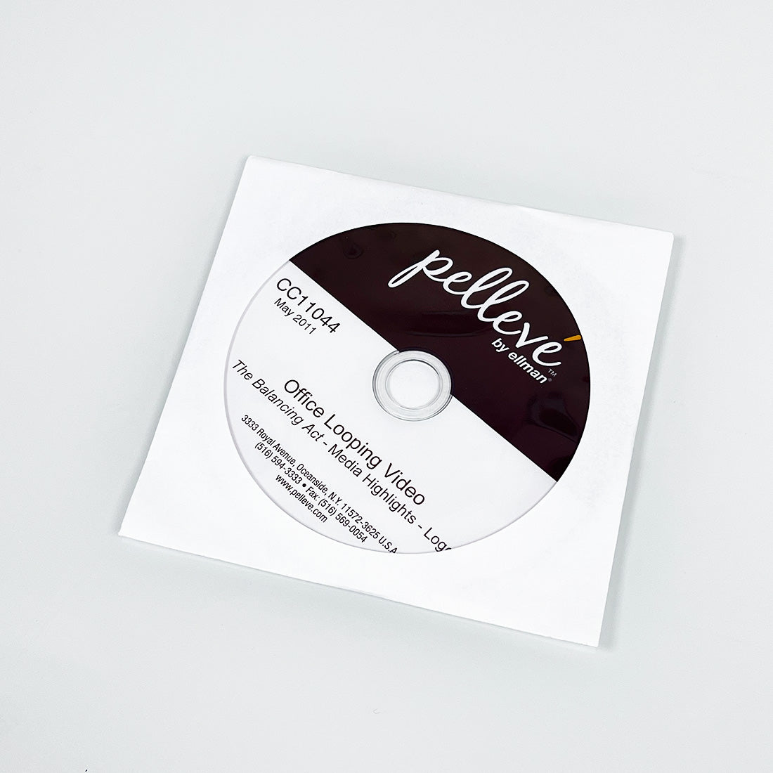 Cynosure Ellman Pelleve RF Wrinkle Reduction OFFICE LOOPING VIDEO CD 2011