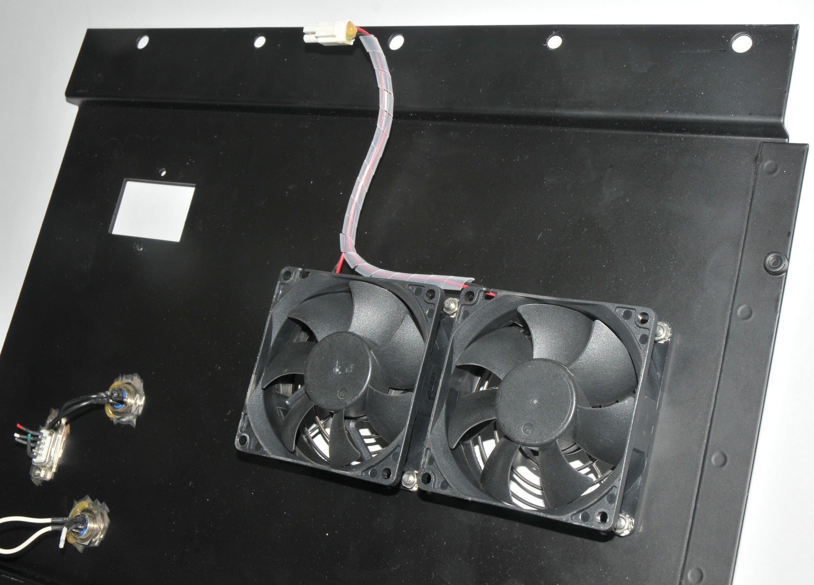 Ellman Sandstone Tri-Lase Laser REAR COVER PANEL INTERLOCK Fans * PARTS * AS-IS