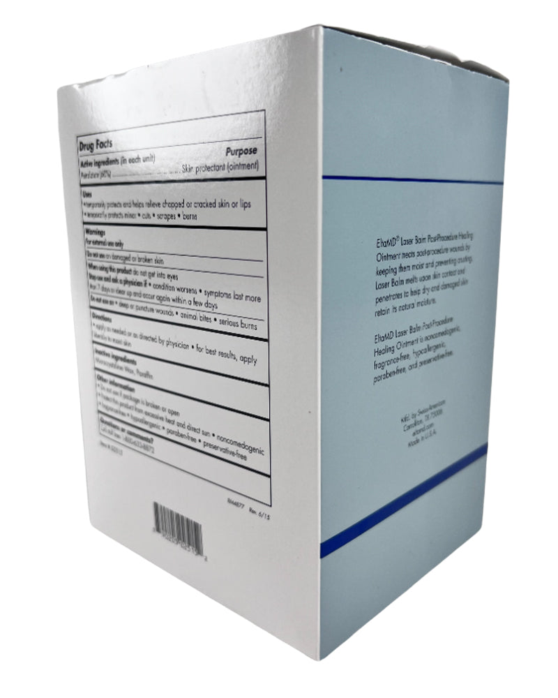 eltaMD Skin Care Postprocedure Healing Balm Single Application Packet EXP 01/21