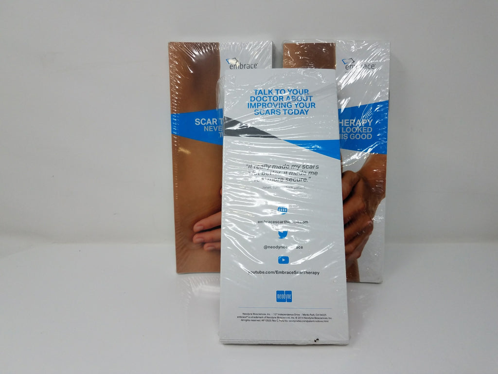 Embrace Advanced Scar Therapy Minimize Appearance of Scars Neodyne Bio Brochures