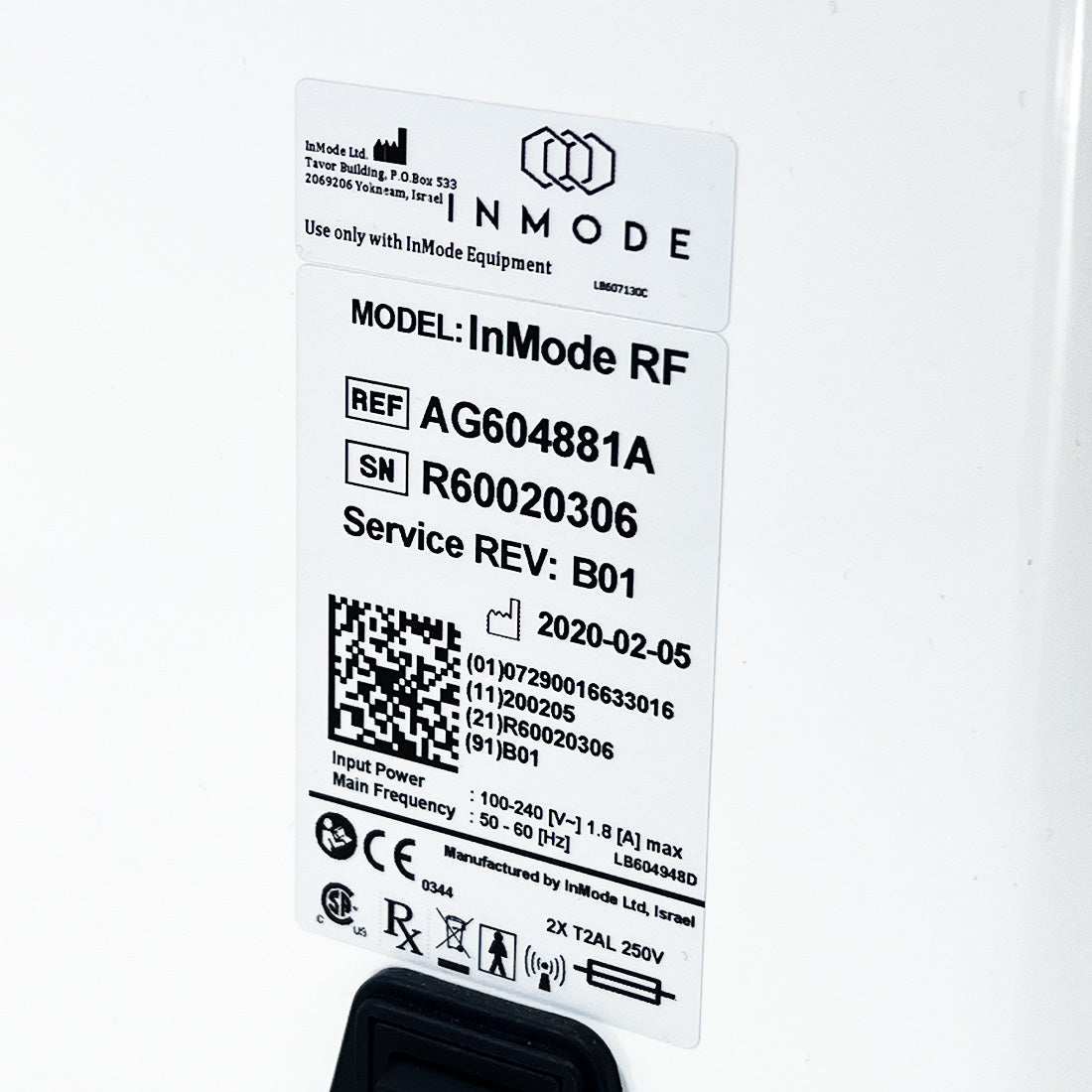 2020 InMode Embrace RF Face Neck Skin Tightening System AG604881A Accutite