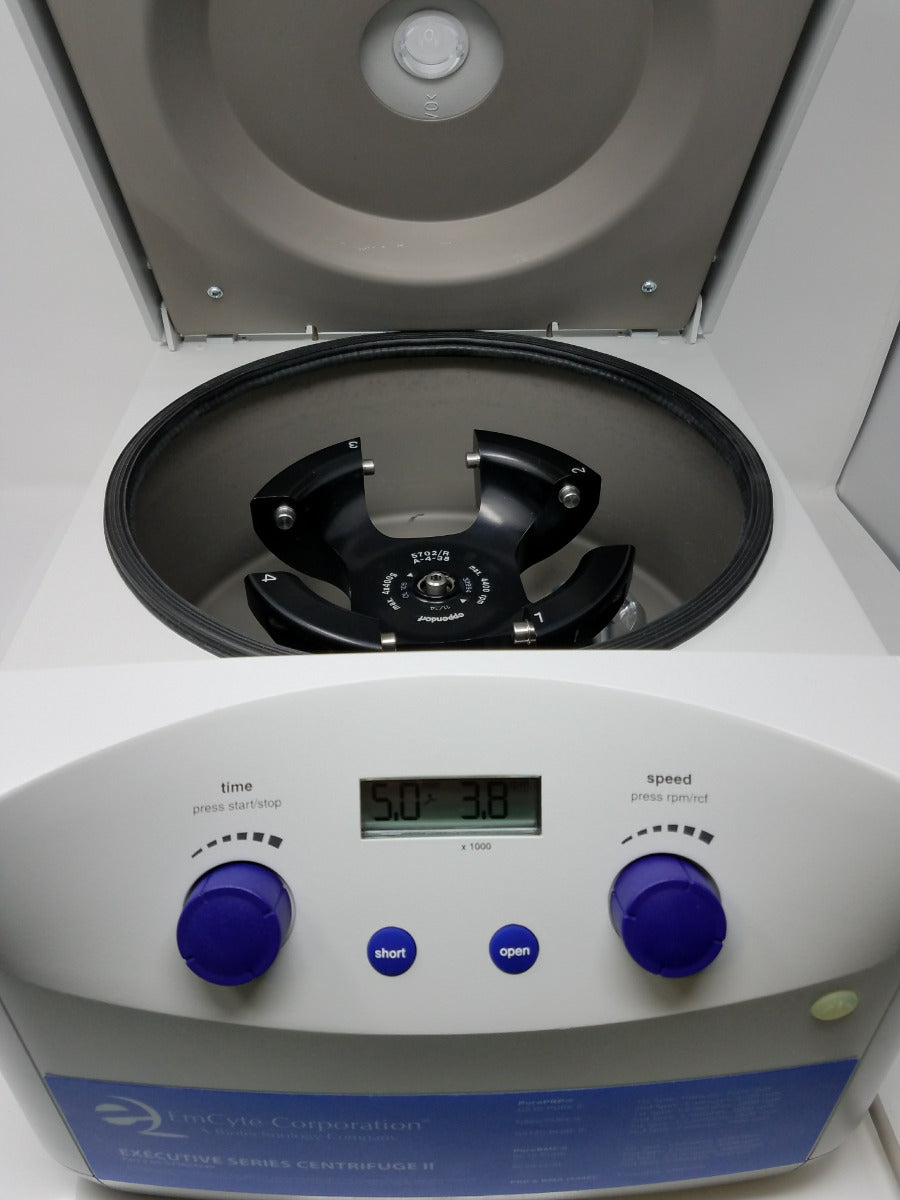 EmCyte Corporation Executive Series Centrifuge II Pure PRP Blood Plasma Marrow
