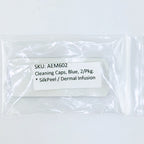Envy Medical SilkPeel Blue Cleaning Caps Plastic Tip Cover PN: AEM602 x2 Pcs
