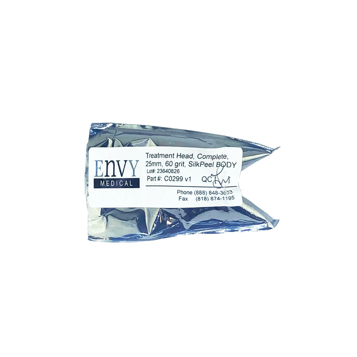 Envy Medical SilkPeel Body 25mm 60 Grit Diamond Treatment Head Tip C0299 v1