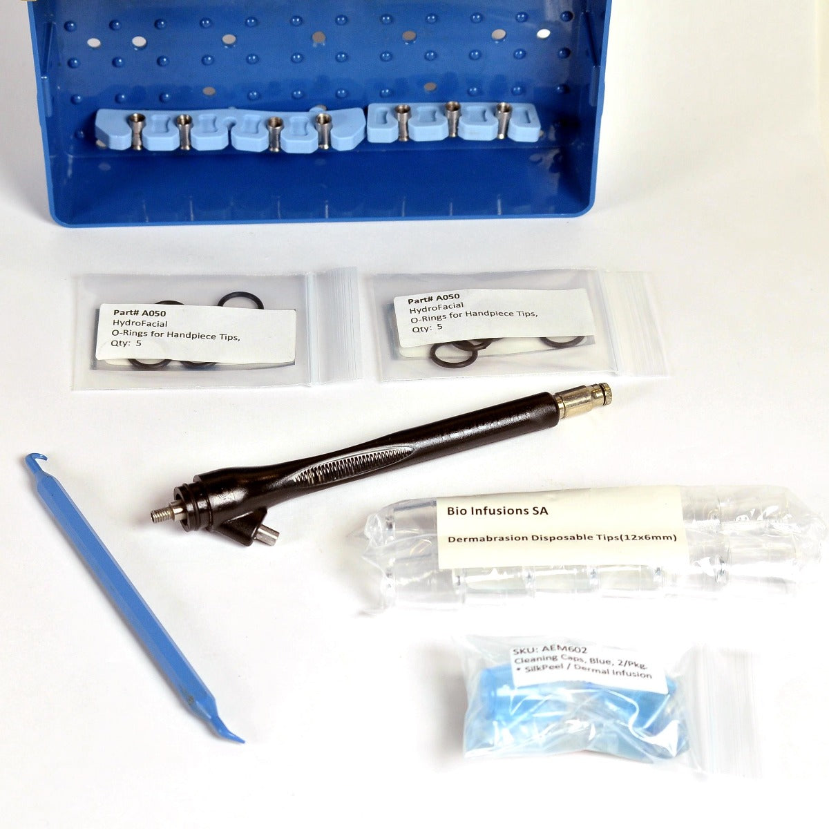 Envy Medical SilkPeel Dermalinfusion Silk Peel Standard Handpiece & Tips LOADED!