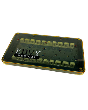 Envy Medical SilkPeel Dermalinfusion Handpiece Tip Storage Case Holder Organizer