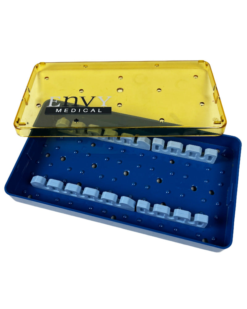 Envy Medical SilkPeel Dermalinfusion Plastic Tip Holder Case Organizer Accessory