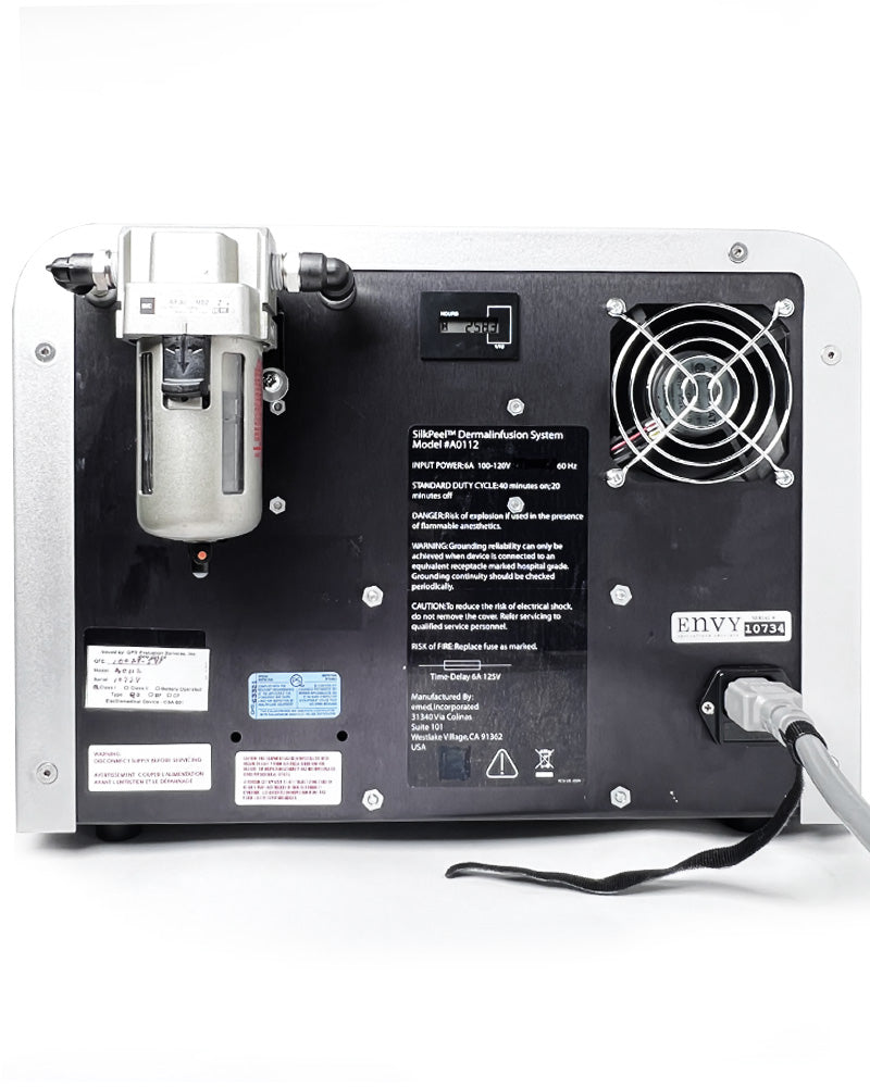 Envy Medical SilkPeel Dermalinfusion Skin Resurfacing Treatment System 258.3 HRS