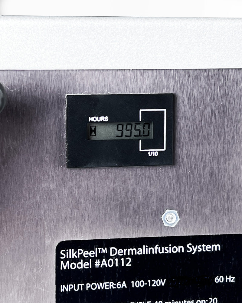 Envy Medical SilkPeel Dermalinfusion Skin Resurfacing Treatment System 995.0 HRS