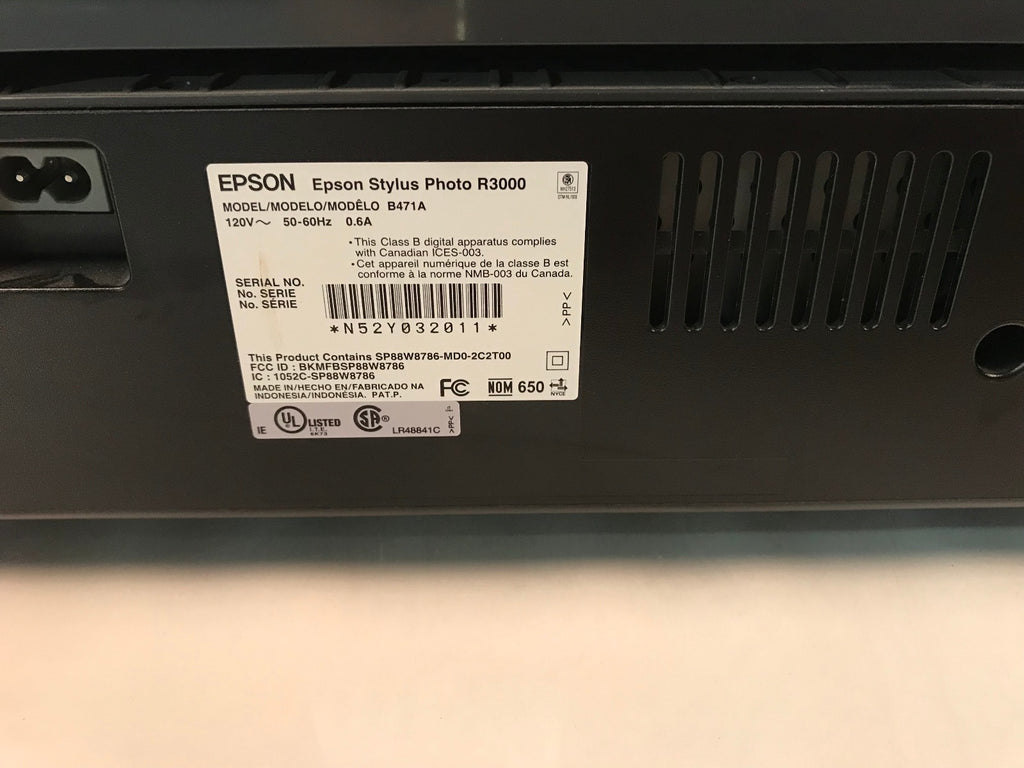 Epson Stylus Photo R3000 Fine Art Printer with WiFi