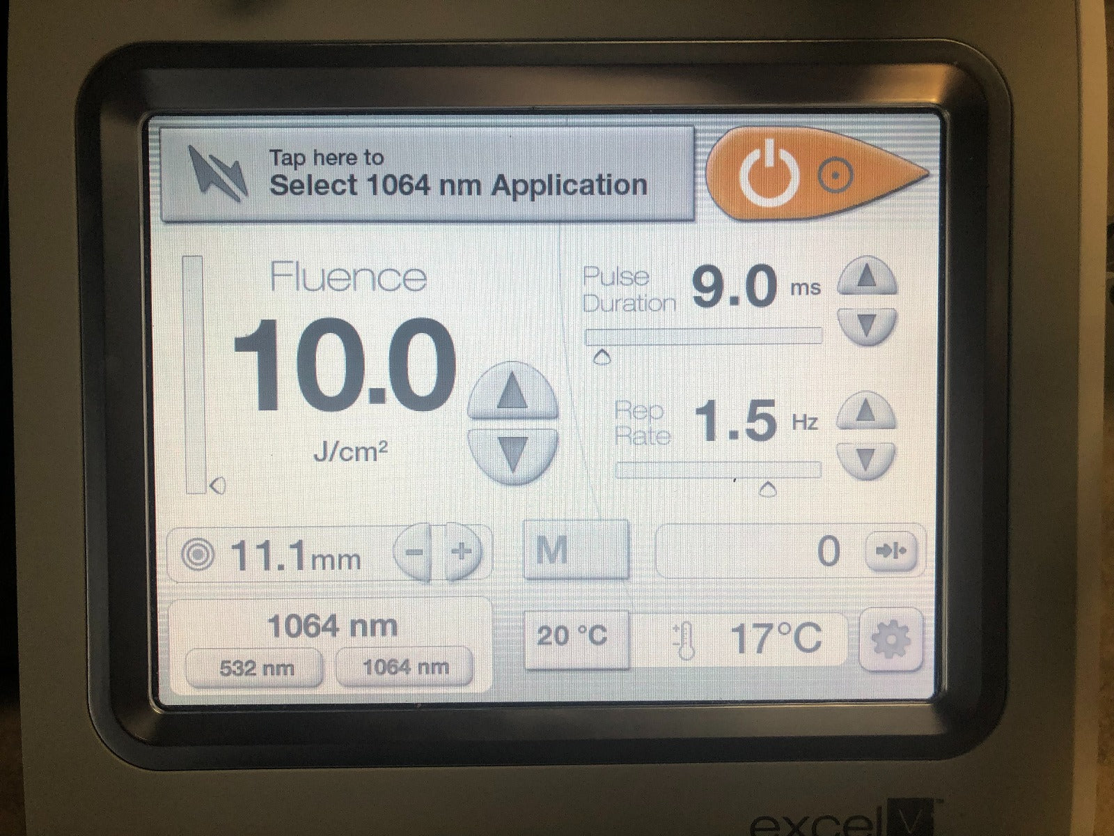 Cutera Excel V Laser 532 1064 Nd YAG Vascular UPGRADED LBO KTP DECK ExcelV 2 HPs