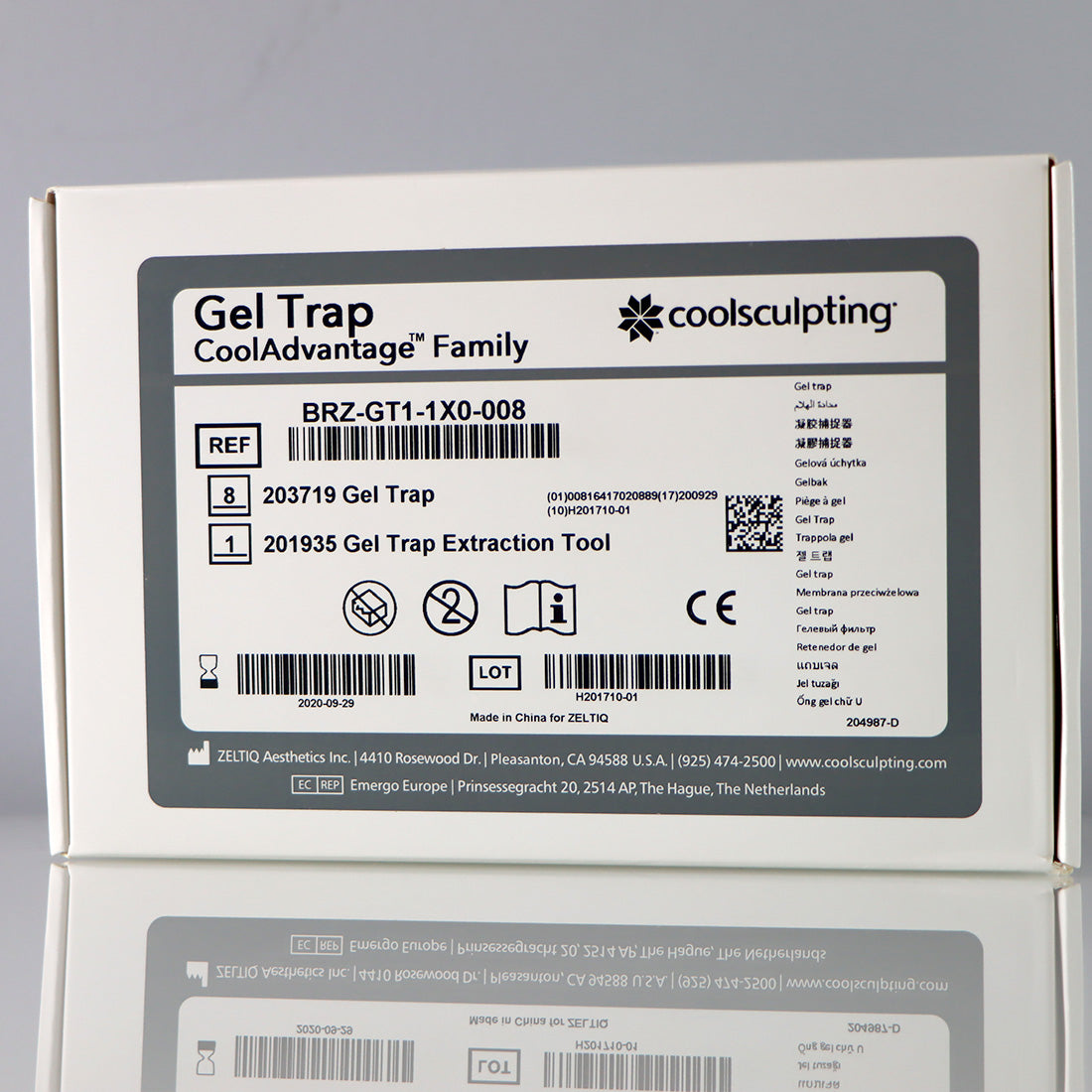 Zeltiq CoolSculpting Cool Advantage Applicator Gel Trap BRZ-GT1-1X0-008 GelTrap - 09-20