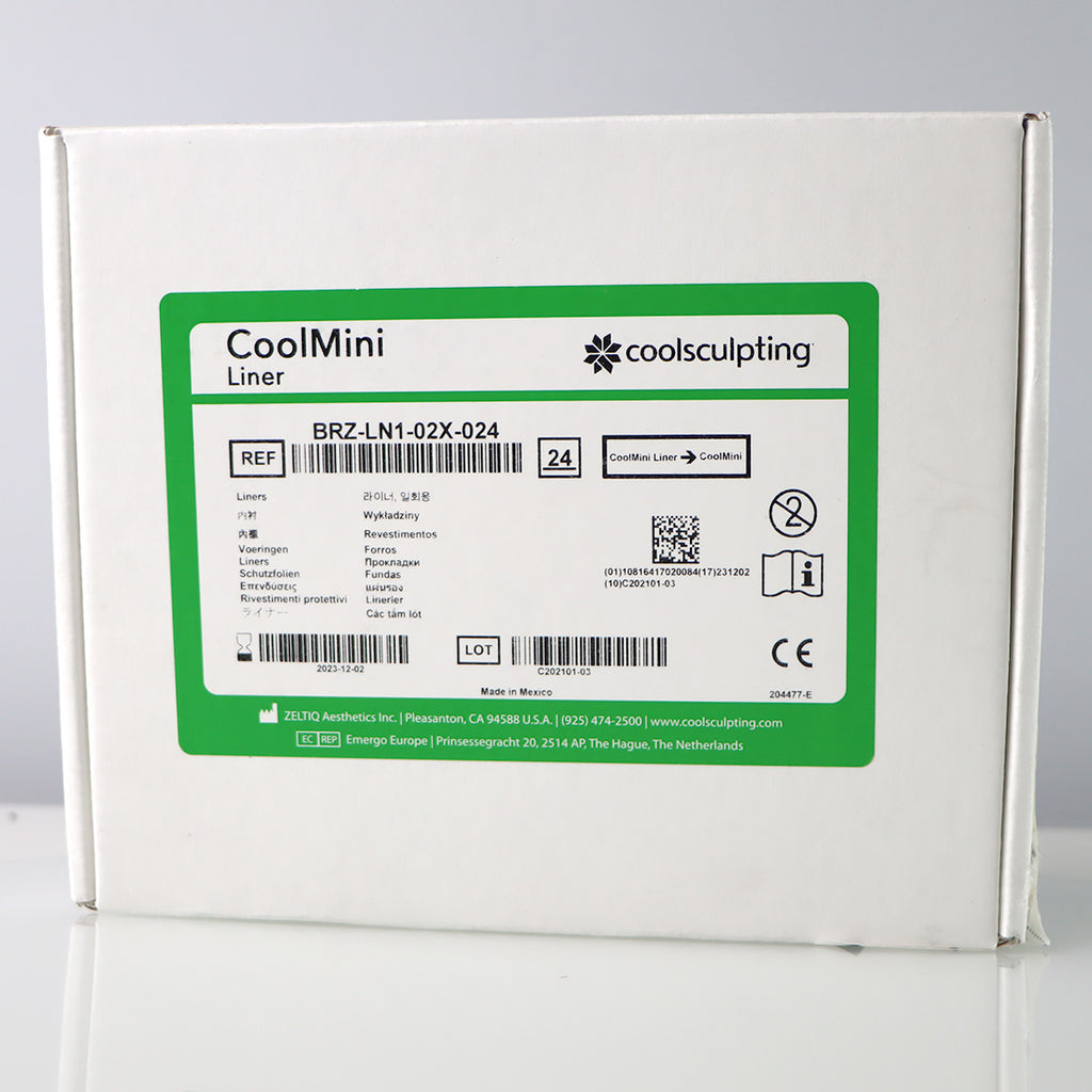 Zeltiq CoolSculpting CoolMini Liner BRZ-LN1-02X-024 CoolMax 24 Pcs (Exp 12/23)