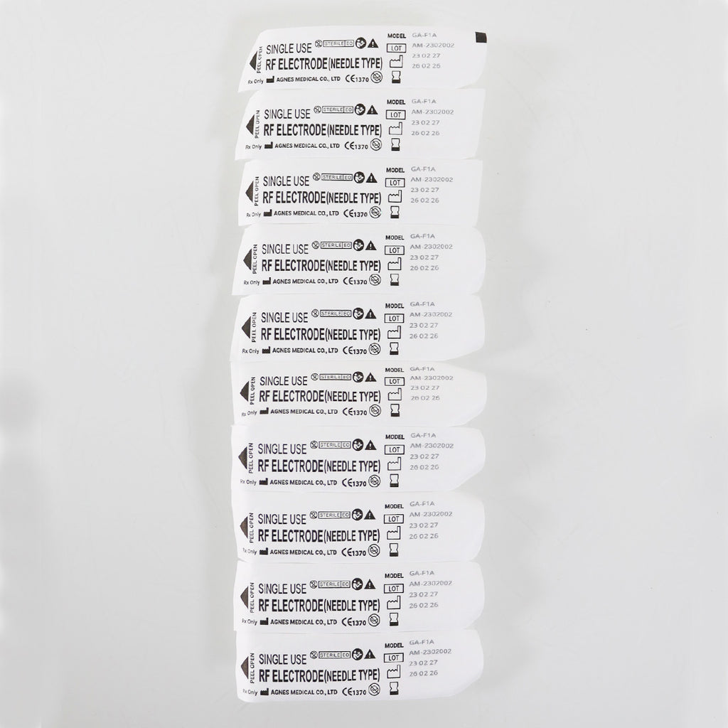 AGNES Medical Type F1A Partially Insulated Needle - EXP 02/26/2026 (8-Pack)