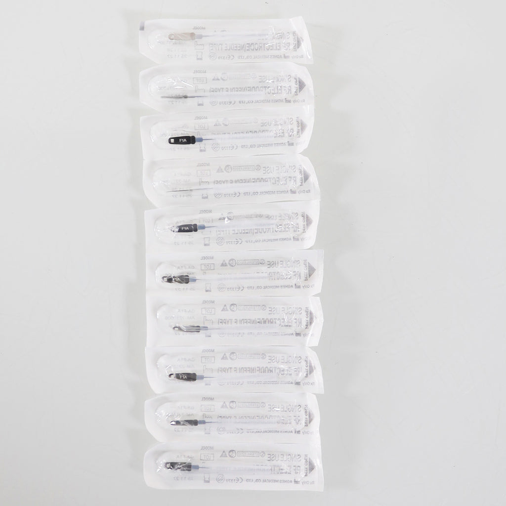 AGNES Medical Type F1A Partially Insulated Needle - EXP 11/27/2025 (10-Pack)