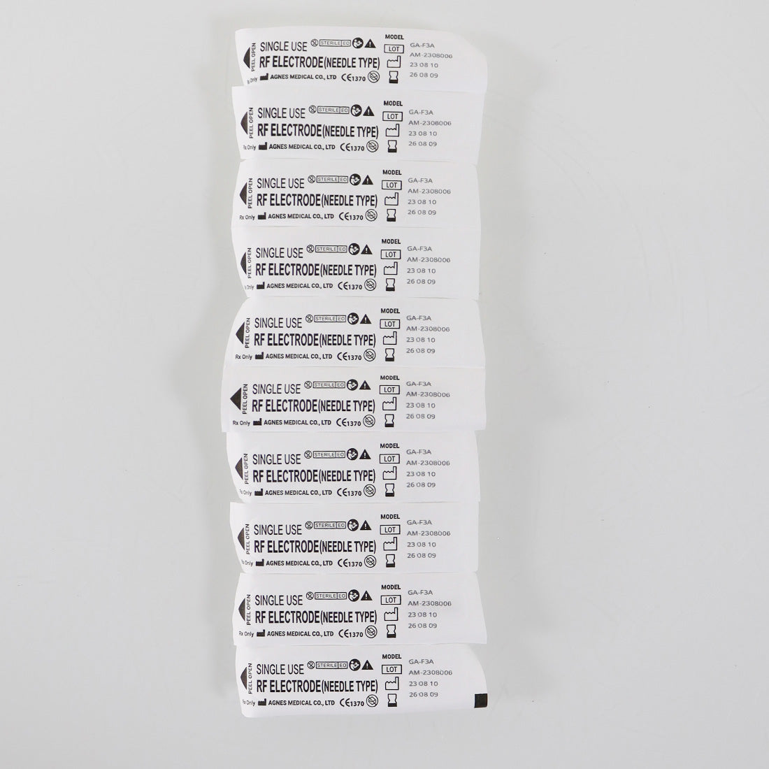 AGNES Medical Type-F3A Partially Insulated Needle - EXP 08/09/2026 (10-Pack)