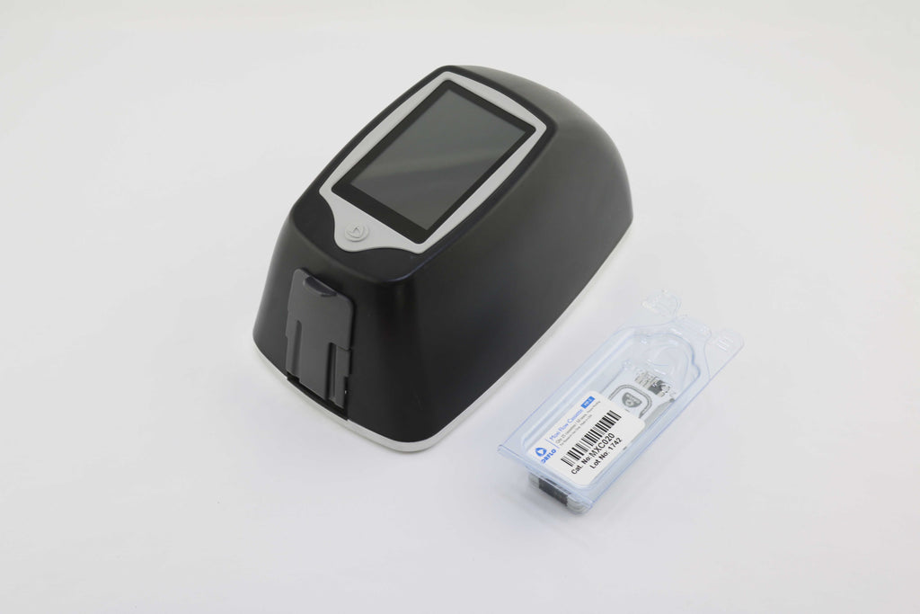 Orflo Moxi Flow MXF001 FCS 3.1 Automatic Flow Cytometer Cell Counter + Cassettes