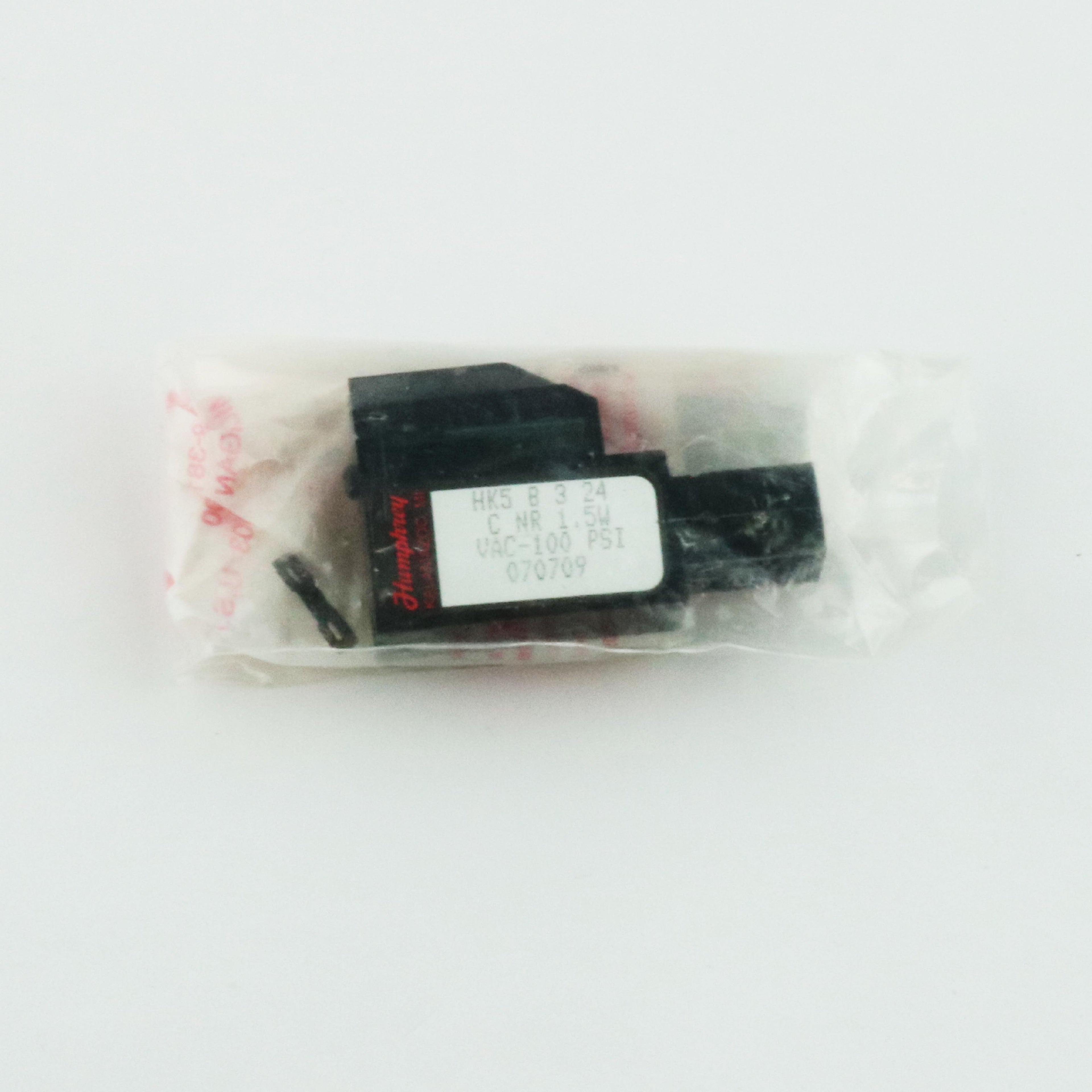 Cynosure SmoothShape Solenoid Valve Smooth Shape Humphrey HK5 B 3 24 SEALED