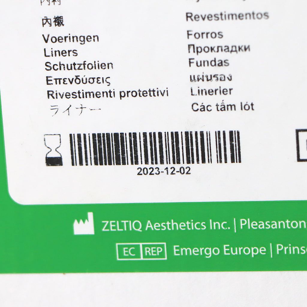 Zeltiq CoolSculpting CoolMini Liner BRZ-LN1-02X-024 CoolMax 24 Pcs (Exp 12/23)