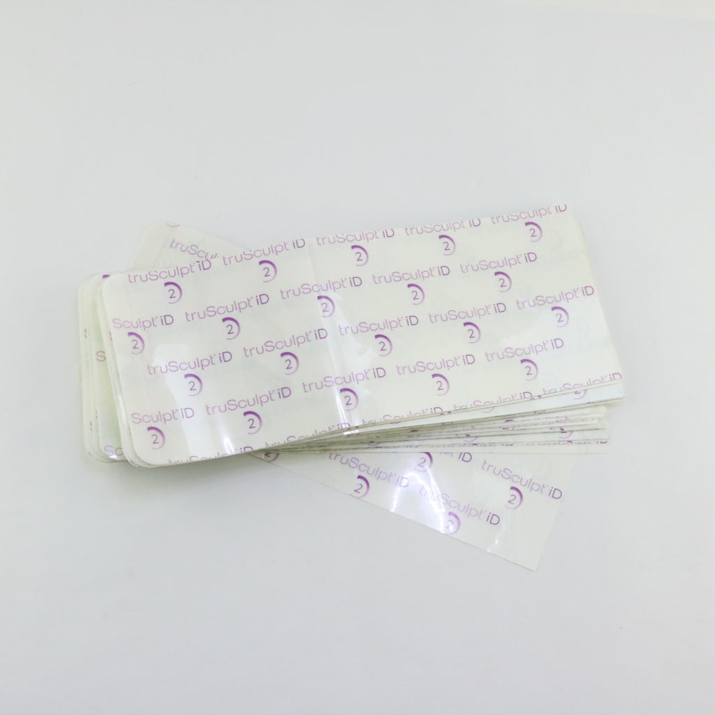 Cutera 3007174 TruSculpt iD True Sculpt Treatment Template Decals 10x4" 47 Pack