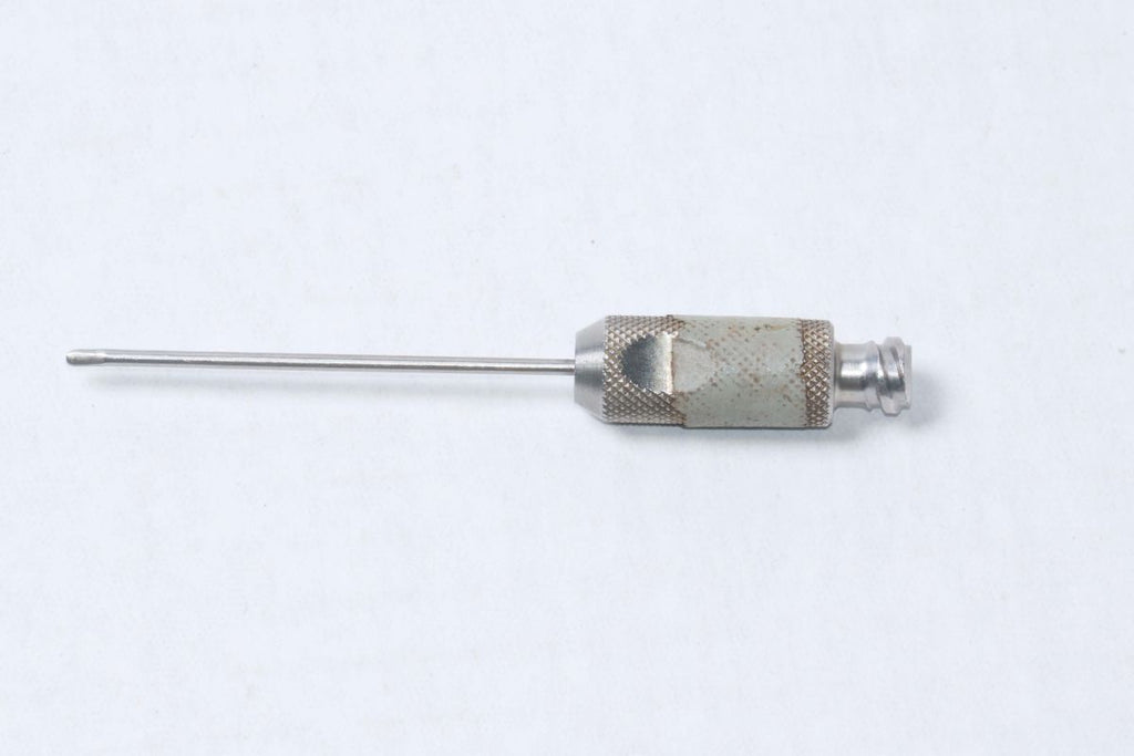 Spatula 2 Port Finesse Tip Microcannula Cannula 16G 5cm/1.6mm 2" LUER UNTESTED