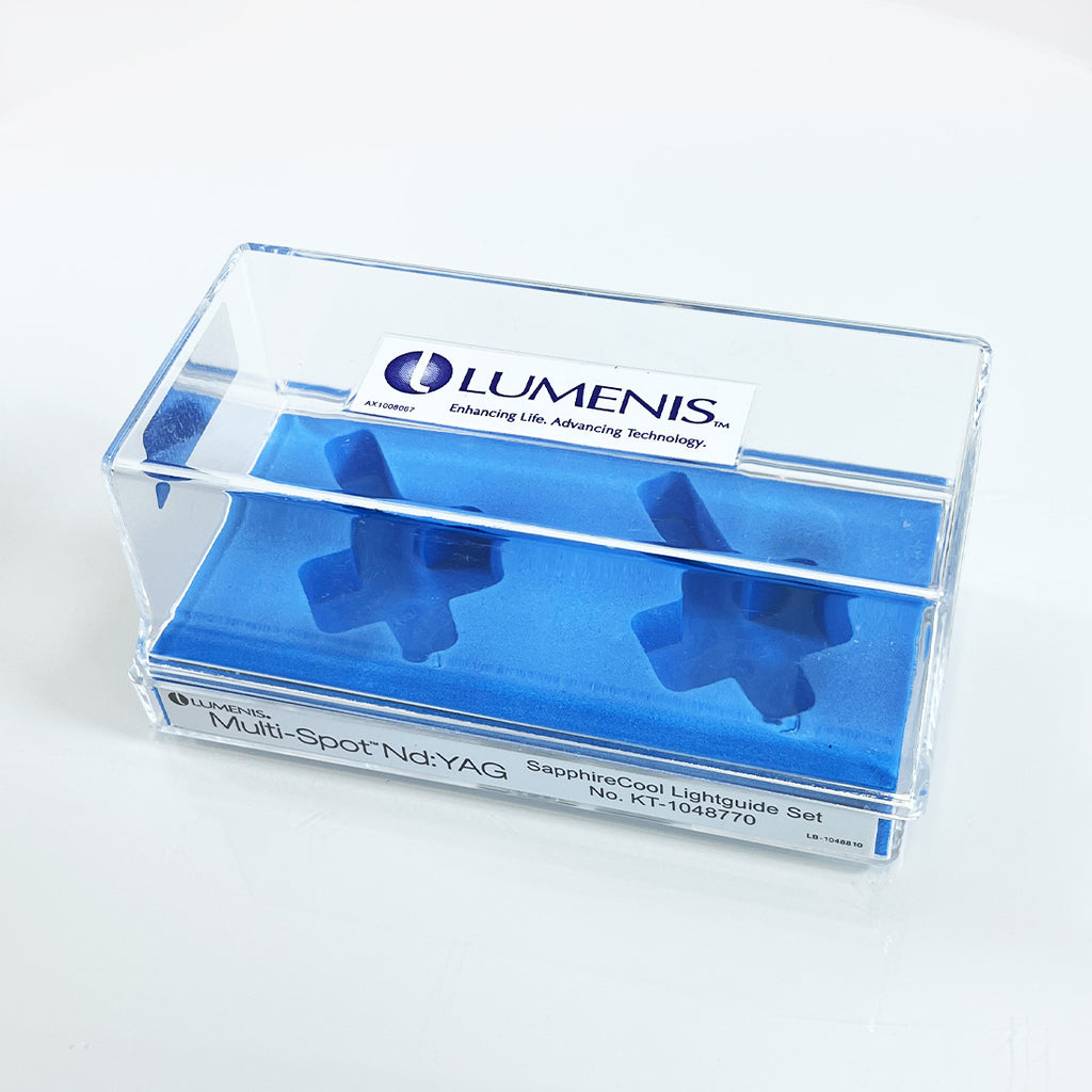 Lumenis Laser Multi Spot Nd YAG SapphireCool Light Guide Set CASE KT-1048770
