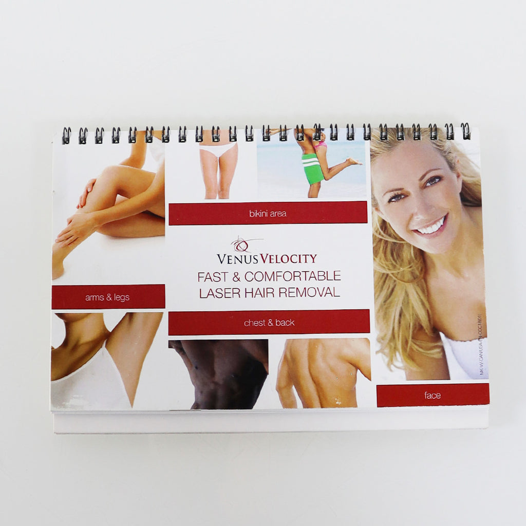 Venus Concept Venus Velocity Informational Stand Up Display Booklet (12 pages)
