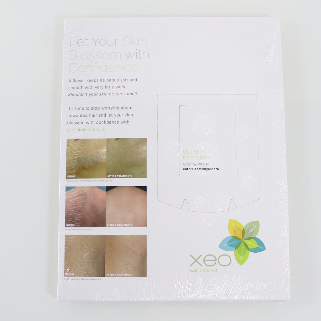 Cutera Xeo Hair Removal Waiting Room Marketing Simple Stand x2 Pack