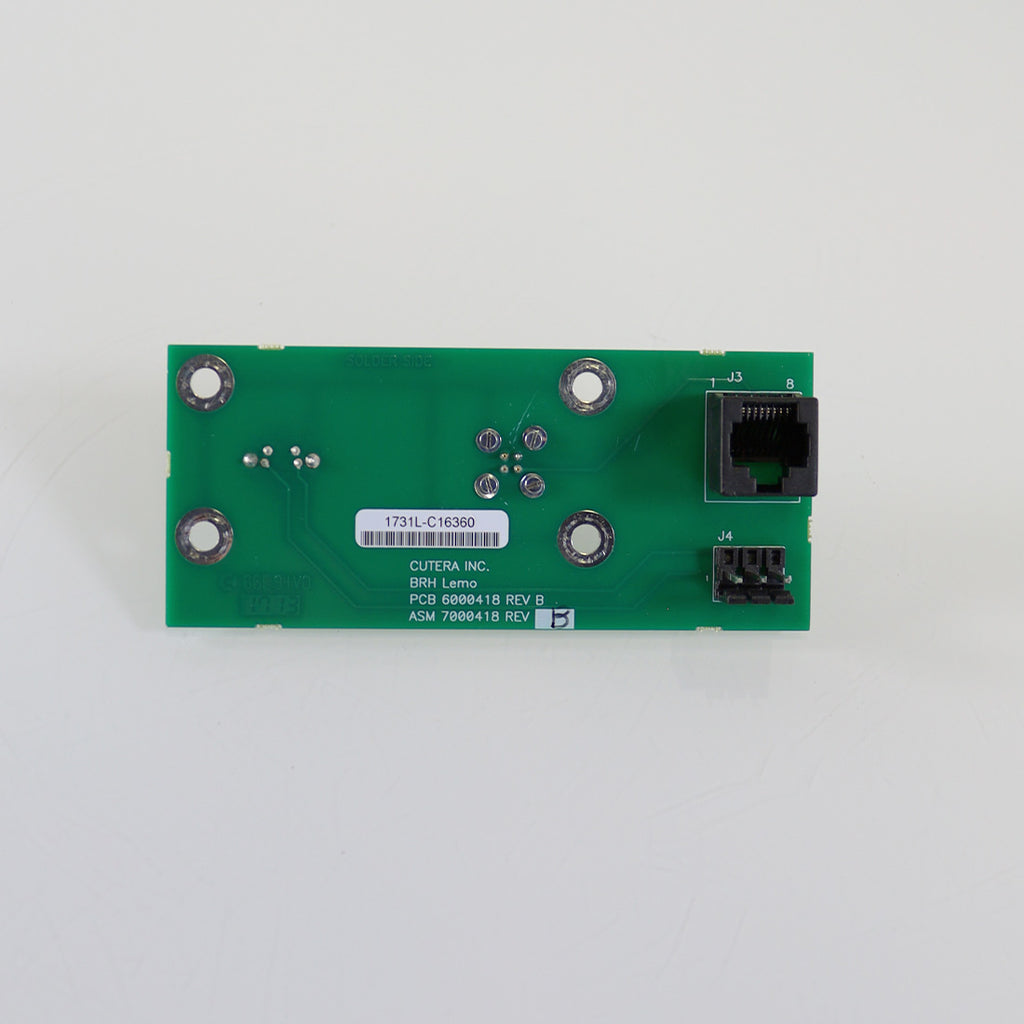Cutera Excel V Laser Interlock Board BRH Lemo PCB 6000418 ASM 7000418 PARTS