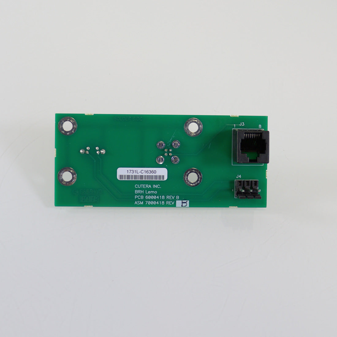 Cutera Excel V Laser Interlock Board BRH Lemo PCB 6000418 ASM 7000418 PARTS