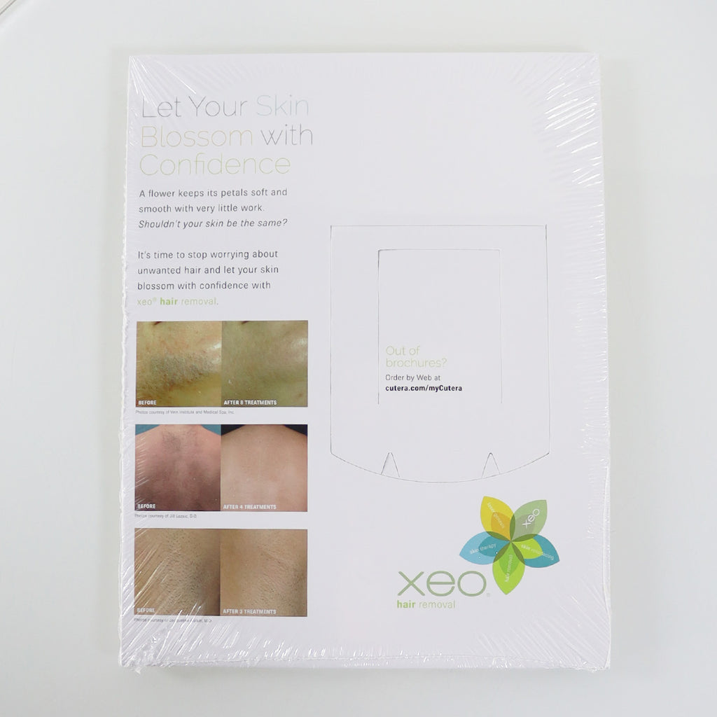 Cutera Xeo Hair Removal Waiting Room Marketing Simple Stand x2 Pack