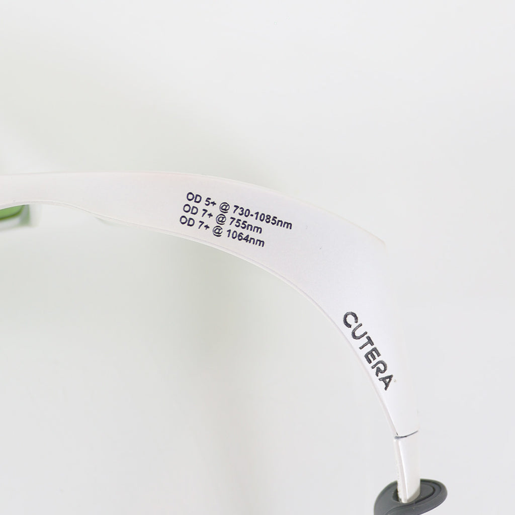 Cutera Excel HR Laser Operator Eyewear Safety Glasses Nd:YAG Alex 755 1064 White