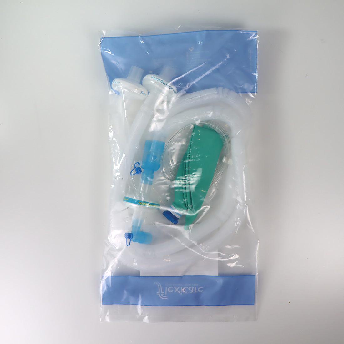 Flexicare Anesthesia Breathing Adult Expandable Circuit 108 Inch Luer Y-Piece 3 Liter Bag Single Patient Use