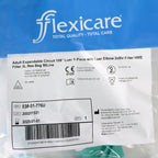 Flexicare Anesthesia Breathing Adult Expandable Circuit 108 Inch Luer Y-Piece 3 Liter Bag Single Patient Use