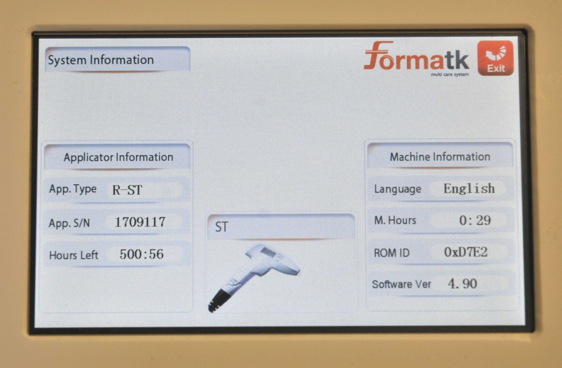FormaTK Forma RF IPL Diamond Peel Skin Rejuvenation Laser Hair Removal System