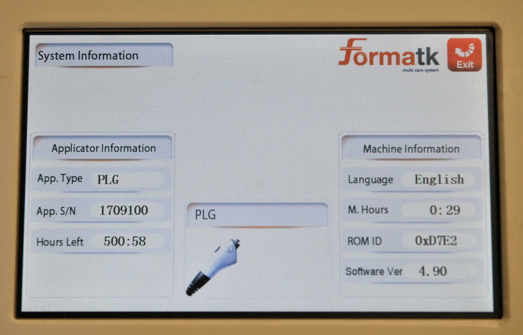 FormaTK Forma RF IPL Diamond Peel Skin Rejuvenation Laser Hair Removal System