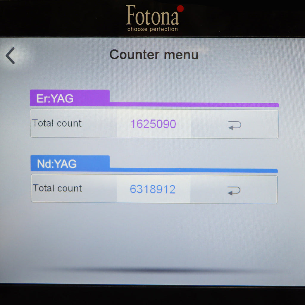 2018 Fotona SP Dynamis Pro Skin Acne Scar Nd:YAG Er:YAG Laser System M021-4AF/3