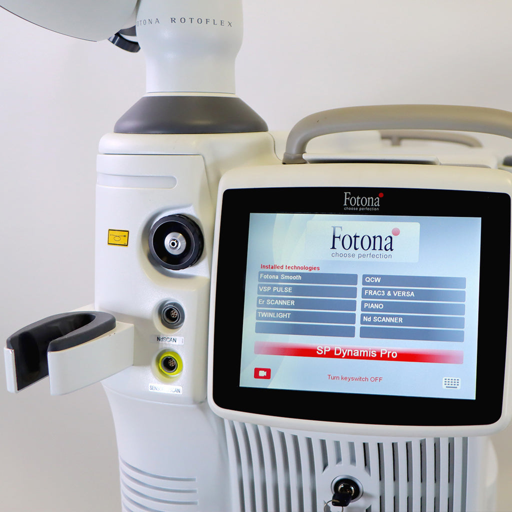 2018 Fotona SP Dynamis Pro Skin Acne Scar Nd:YAG Er:YAG Laser System M021-4AF/3