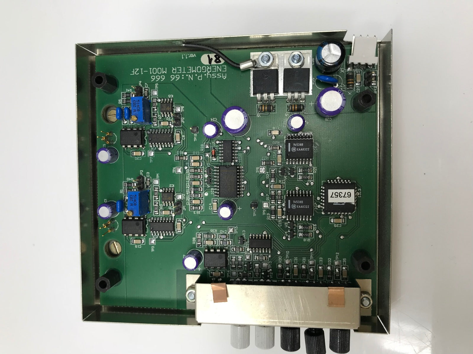 Fotona DUALIS Aesthetic Laser System Energy Monitor PCB * Parts Sold AS IS