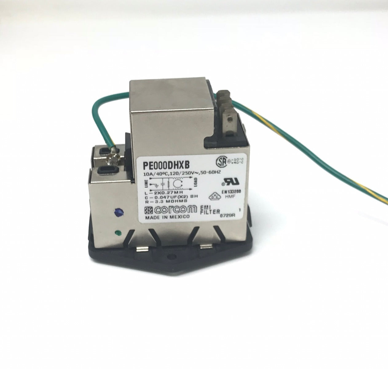 Fraxel Dual Laser System Power Entry Module Receptacle PE000DHXB As Is Parts