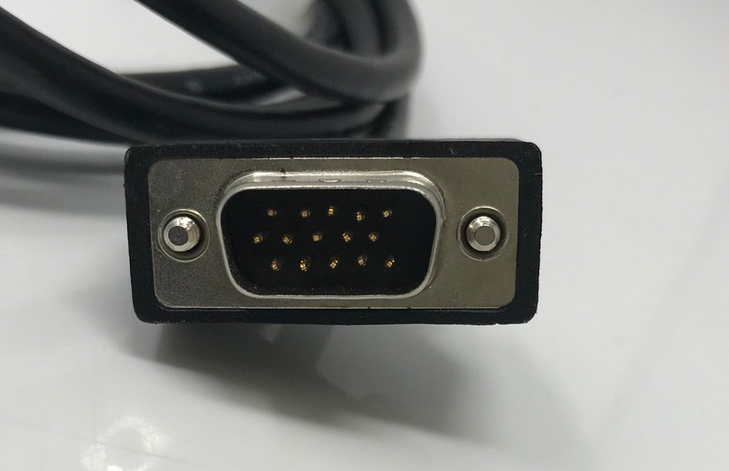 Fraxel Repair 15 Pin Serial Data Video Interface Shielded VGA DSub Cable Male As Is Parts