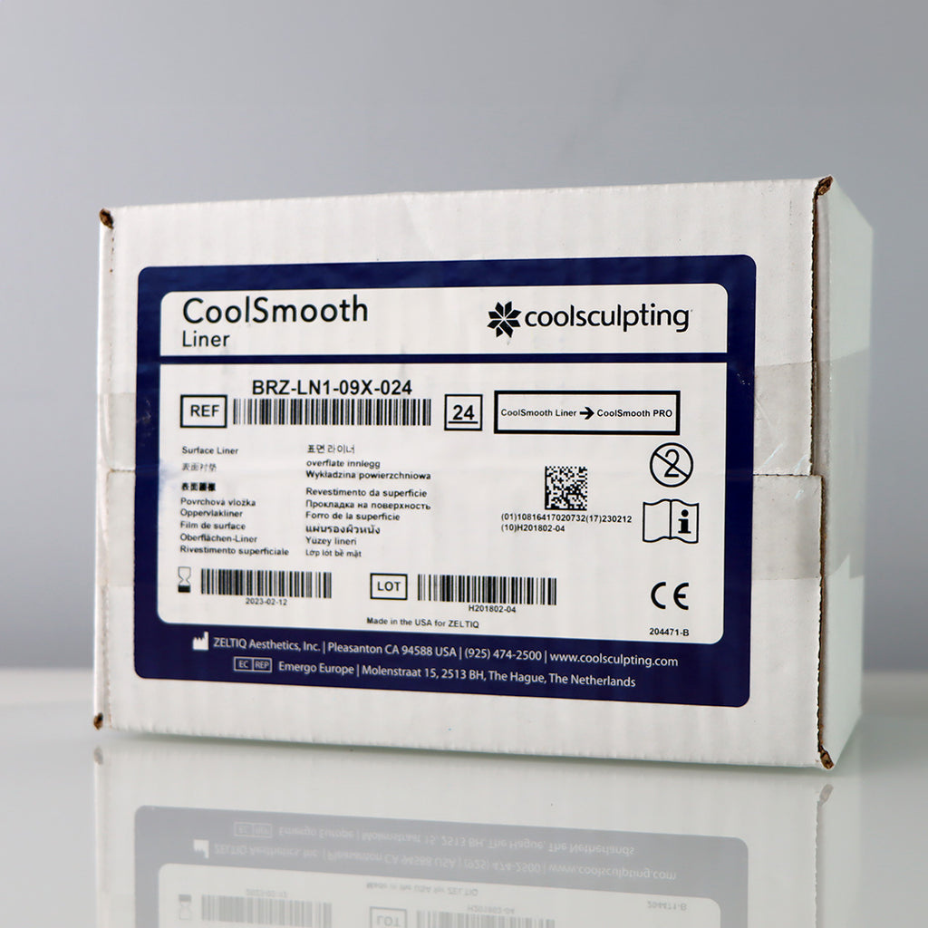 Zeltiq CoolSculpting CoolSmooth Liner BRZ-LN1-00X-024 24 Pcs (Exp 02/23)