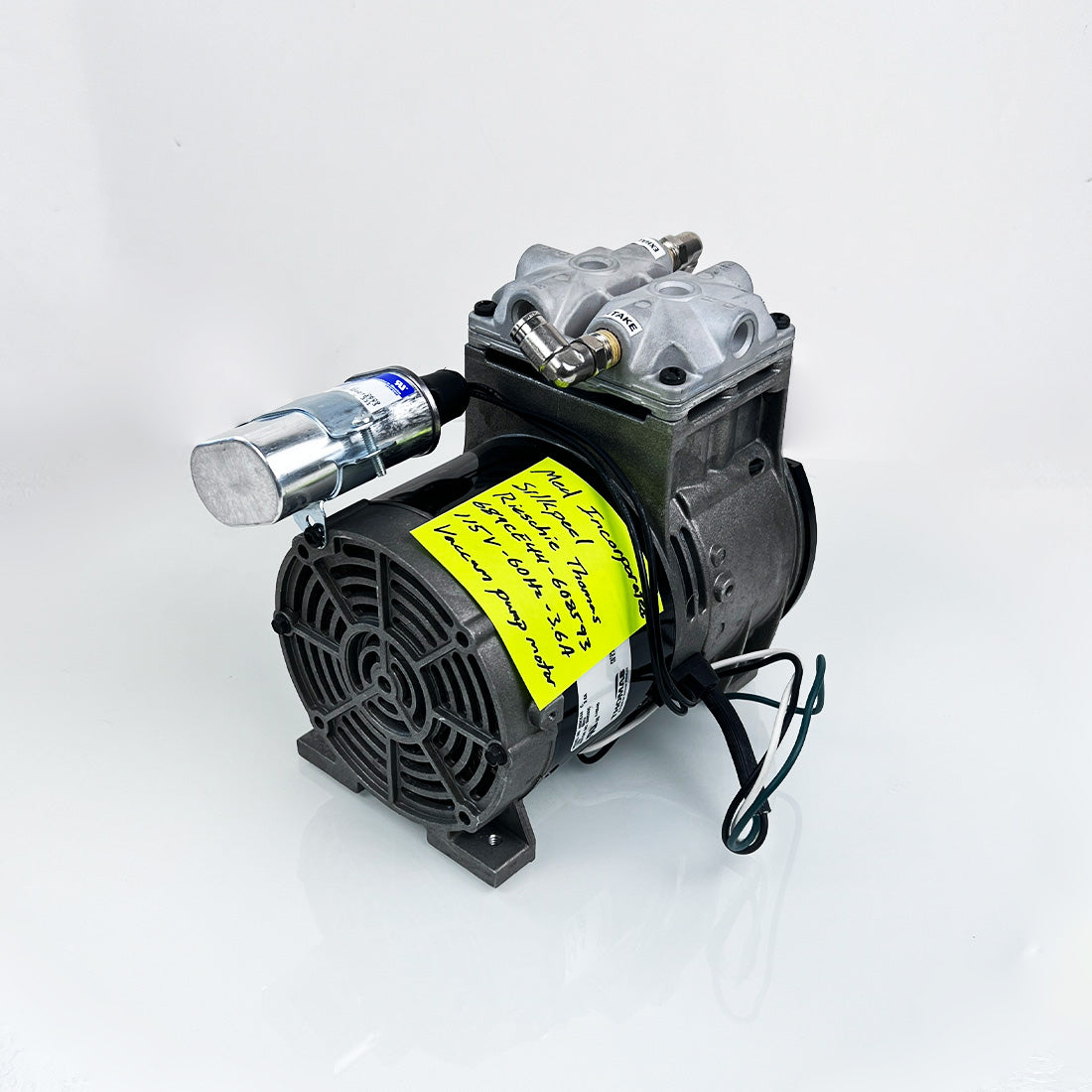 Med Incorporated Silkpeel Vacuum Pump Motor 689CE44 Parts AS-IS