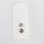 Cox II Laser Patient Eyeshield Metal Silver Medium Size Eye Shield Set