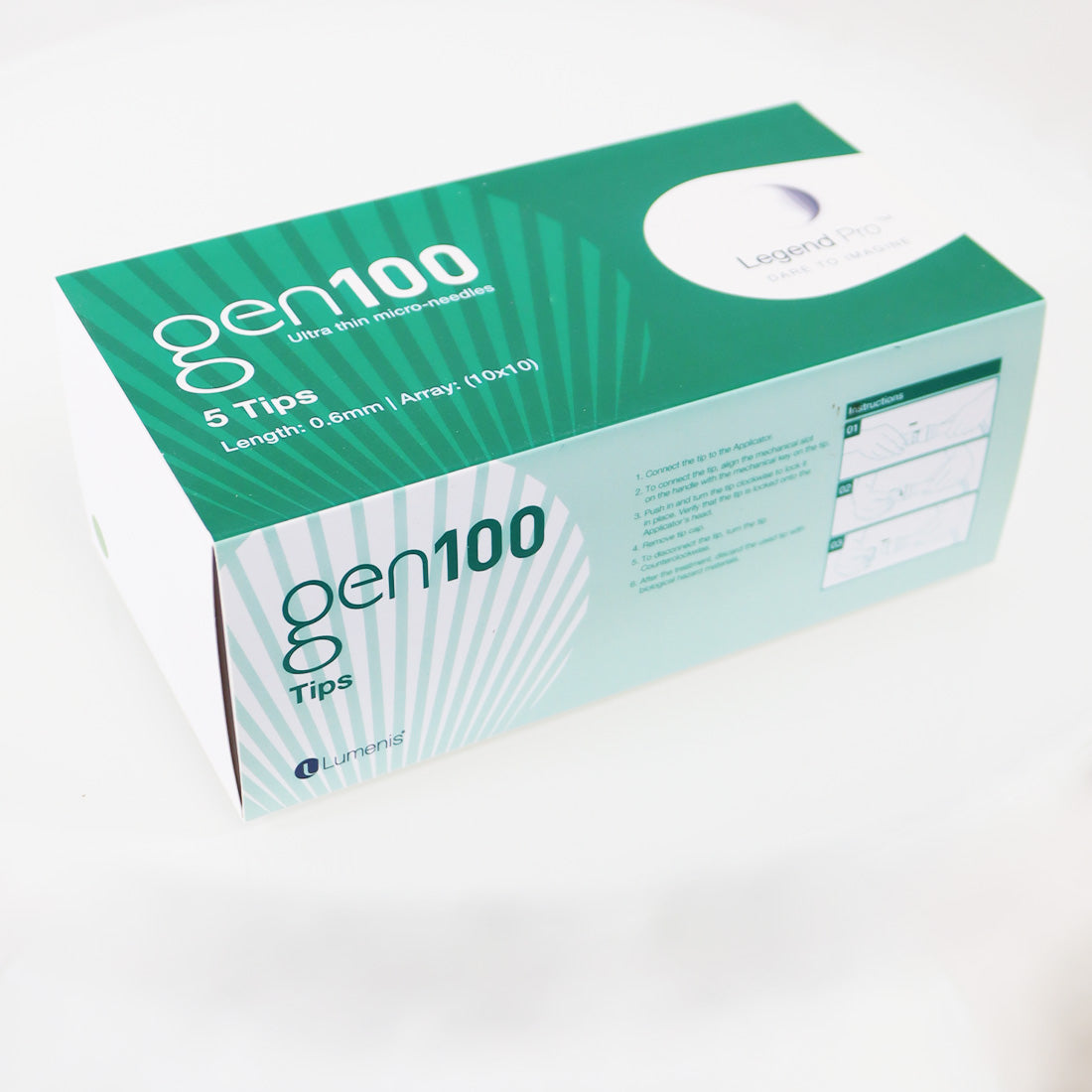 Lumenis Pollogen Legend Pro gen100 Tips 30010150LP x5 Pack exp2023