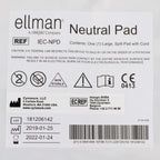 Ellman Cynosure Large Body Neutral Pad w/Cord REF IEC-NPD EXP 2022 x1 Pc