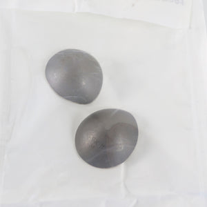 Cox II Laser Patient Eyeshield Metal Silver Medium Size Eye Shield Set