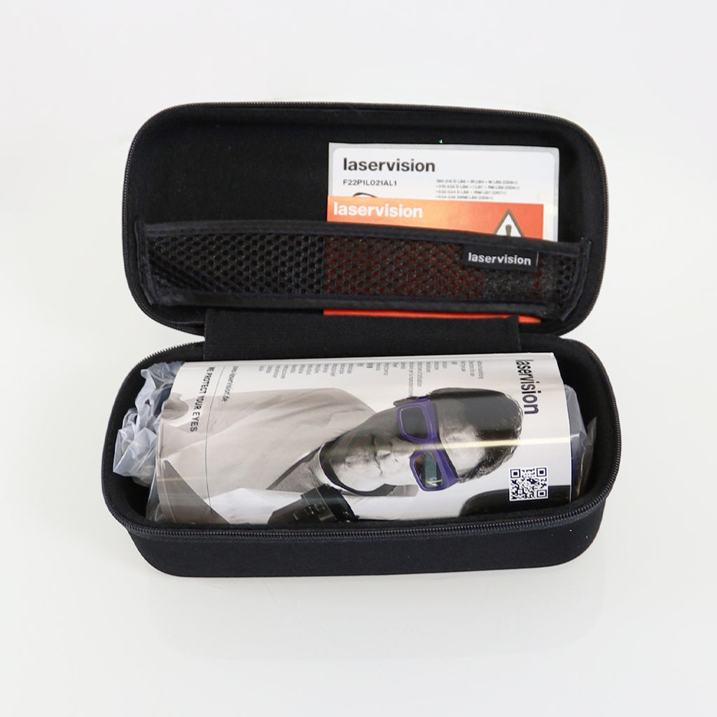 LaserVision QS NdYAG 532 & 1064 Laser Operator Orange Eyewear Safety Glasses New